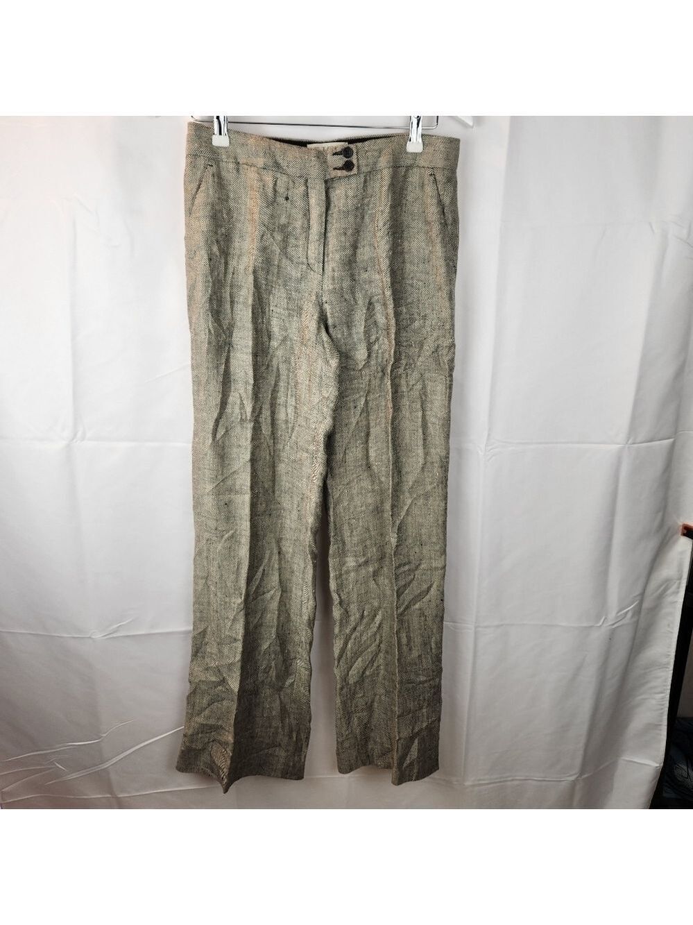 Etro linen pants size 8(44) in EUC